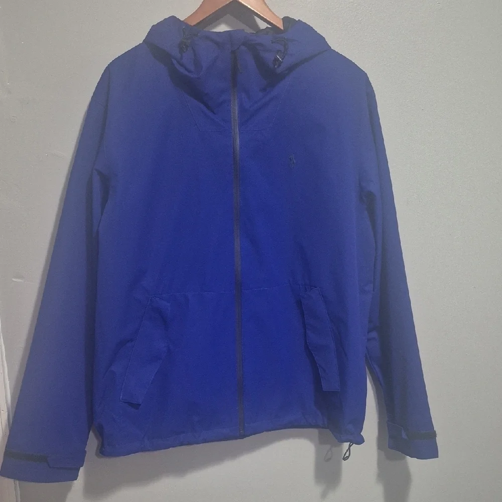 Polo RALPH LAUREN Lightweight Waterproof Seam-Sealed Hood Jacket Blue